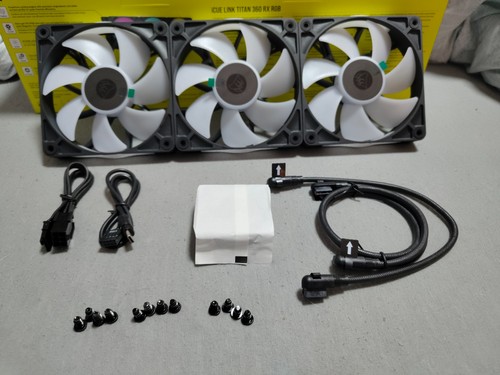 3xcorsair 120 lüfter - mm,