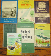 alte Landkarten / Wanderkarte / DDR / Ostalgie / VEB / Antik / Insel Rügen