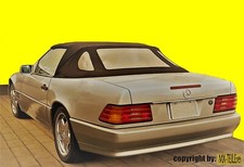 MERCEDES R129 Stoff- Verdeck