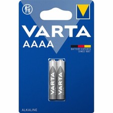 2x Alkaline-Batterie 1,5V AAAA ø8,3x42,5mm LR61 Varta im Doppelblister