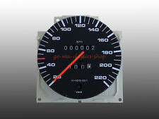 Audi 100 C2 Tacho 220 km/h 5-Zylinder BJ 80-82 NOS