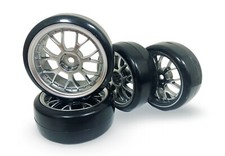 4PCS Drift Tires Wheels Rim