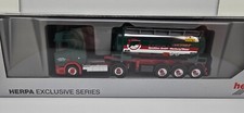 Herpa - "FRANZ FISCHER"  Niederburg Weser  Scania CR20 HD Chromtank Container