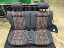 VW Fox Rücksitzbank Komplett Stoff Muster