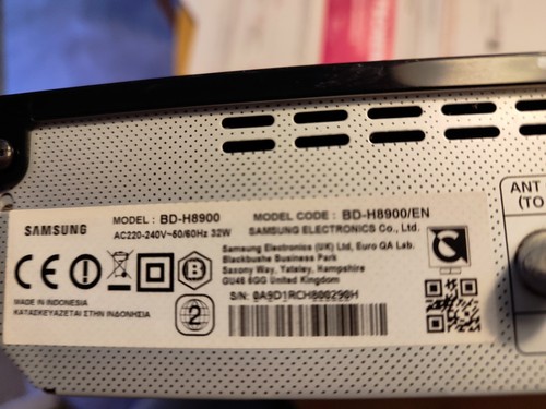 Samsung h8900 blu - samsung, blu-ray