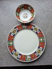 Zwei Taitu' Weihnachtsteller