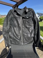 G-Star Lederjacke Schwarz, hochwertig, Größe L Top Zustand