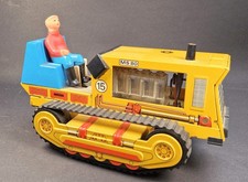 DDR Blechspielzeug - Raupenschlepper MS 80 - Sammlerstück -