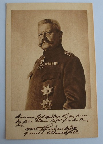 Alte postkarte ludendorff - postkarte,