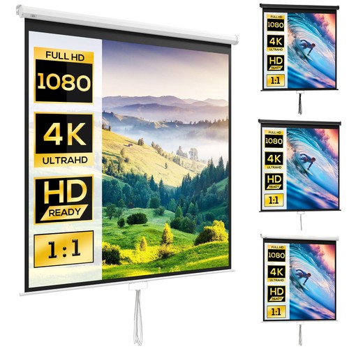 Homcom beamer leinwand - beamer,