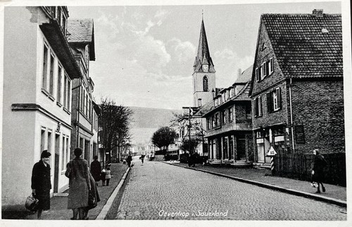 Feldpostkarte oeventrop 1941 - feldpostkarte,