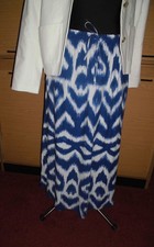H & M Leinen Maxi Rock royal