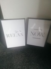 Chillen Wandbild Spruch Deko Bild A4 Kunstdruck im Rahmen schwarz Geschenkidee