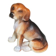 Schleich 16332 Beagle sitzend Hund 1994 Haustiere Farm World gebraucht
