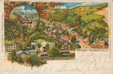 Glitzer Litho Glashütte in