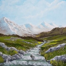 Frühling Berge Alpen Bayern