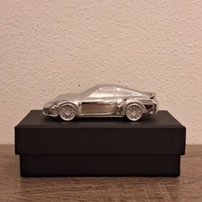 Porsche 911 Turbo Typ 991 Briefbeschwerer Chrom Limited Edition