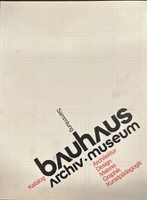 Bauhaus. Archiv, Museum. Sammlungs-Katalog, (Auswahl) . Architektur, Design