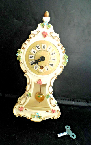 Vintage kaminuhr uhr tischuhr - uhr,