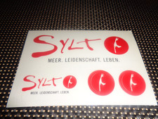 Aufkleber  Sylt