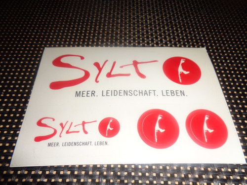 Aufkleber sylt - aufkleber,