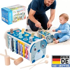 3-in-1 Holz Klopfspiel