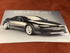 Irmscher Opel Calibra Sydney Prospekt 90er Brochure