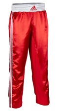 Adidas kickbox hose rot weiß - adidas, rot/weiß