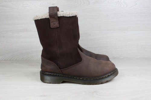 Women martens boots brown - dr.,