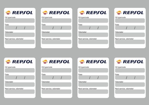 Repsol ölwechsel service - 8x,