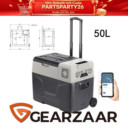 50l kompressor kühlbox - 50l,