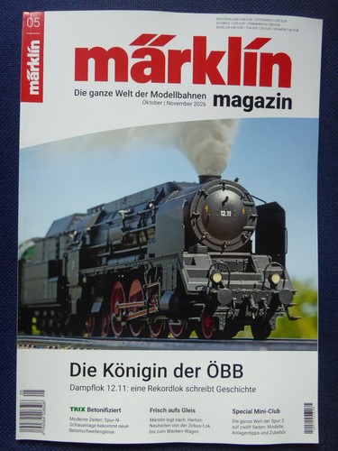 Märklin magazin 2026 - magazin,