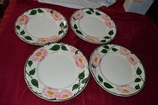 VILLEROY & BOCH  WILDROSE  4 SPEISETELLER/ESSTELLER CA 26 CM