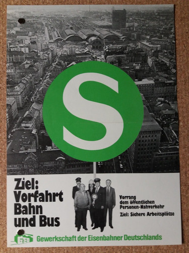 Plakat deutsche bundesbahn - db,