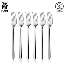 WMF Besteck Gabel set FLAME B-Ware 6-tlg, Cromargan®, Tafelgabeln, Menügabel