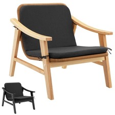 Gartenstuhl Polsterauflage Rattanstuhl Balkon Korbstuhl Outdoor Sessel 150kg 