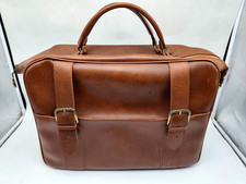 Vintage Weekender 70er Cognac