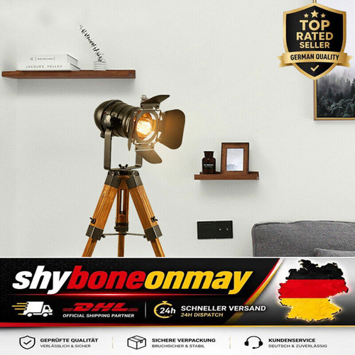 Stehleuchte filmstrahler retro - stehleuchte,