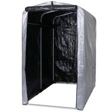 B-Ware Gerätehaus MCW-N61, Alu UV-Schutz wasserfest, 201x121x201cm, silber