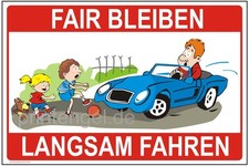WARNSCHILD FÄIR BLEIBEN