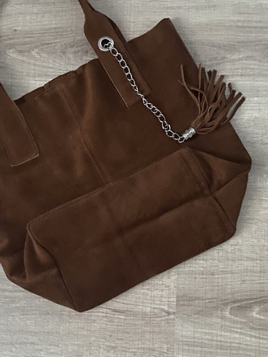 Shopper tasche wildleder - wildleder, made