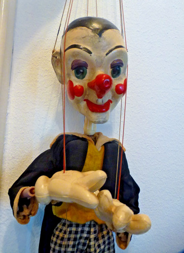 Vintage bimbo der clown - vintage, clown“