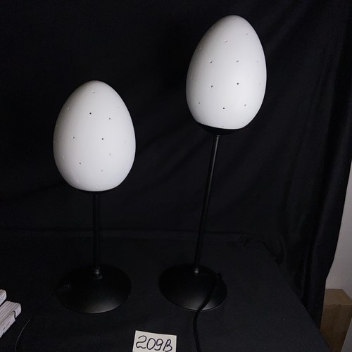 Stehlampe mit straußenei - 2,