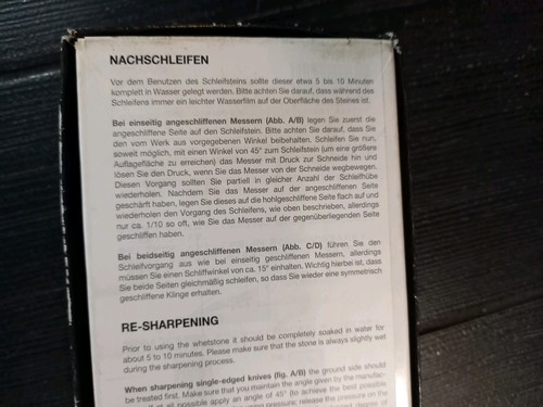 Schleifstein messerschärfer - schleifstein,