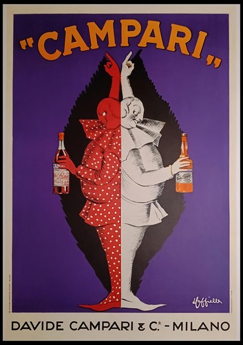 Campari original poster 39x55 - campari,