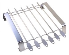 GRILL SPIESS HALTER +6 Spieße