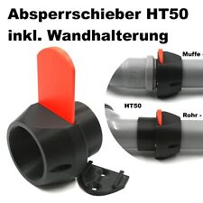 BlastGate DN50 Absperrschieber Sperrschieber Absauganlage HT50 Luftschieber