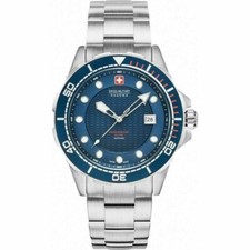 Schweizer Militär Hanowa Neptun Taucher Herrenuhr 200M 6-5315.04.003