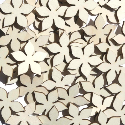 Holz blumen enzian - holz,