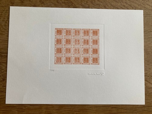 Deutsche post buntdruck - m-1),